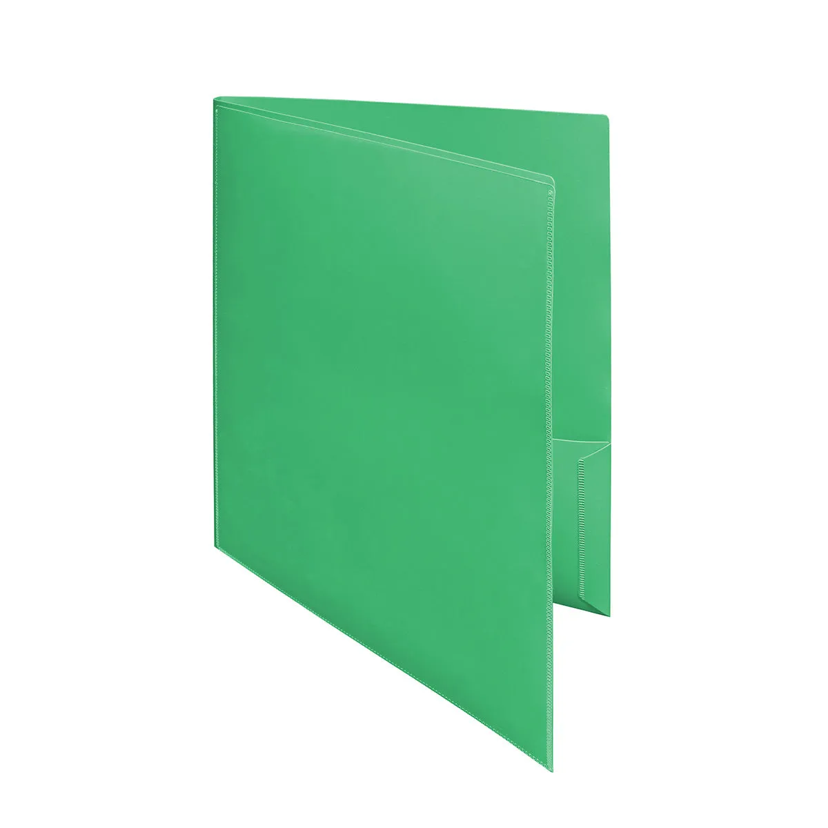 2-Pocket Folder with Clear Outside Pockets (10ct)