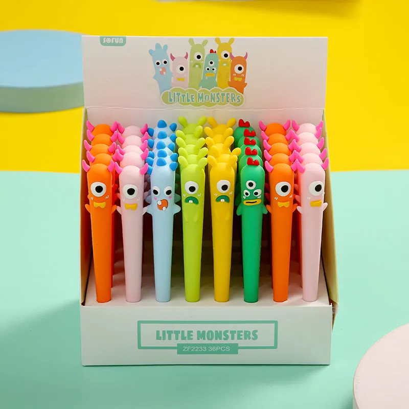 22368 LITTLE MONSTERS GEL PEN-40