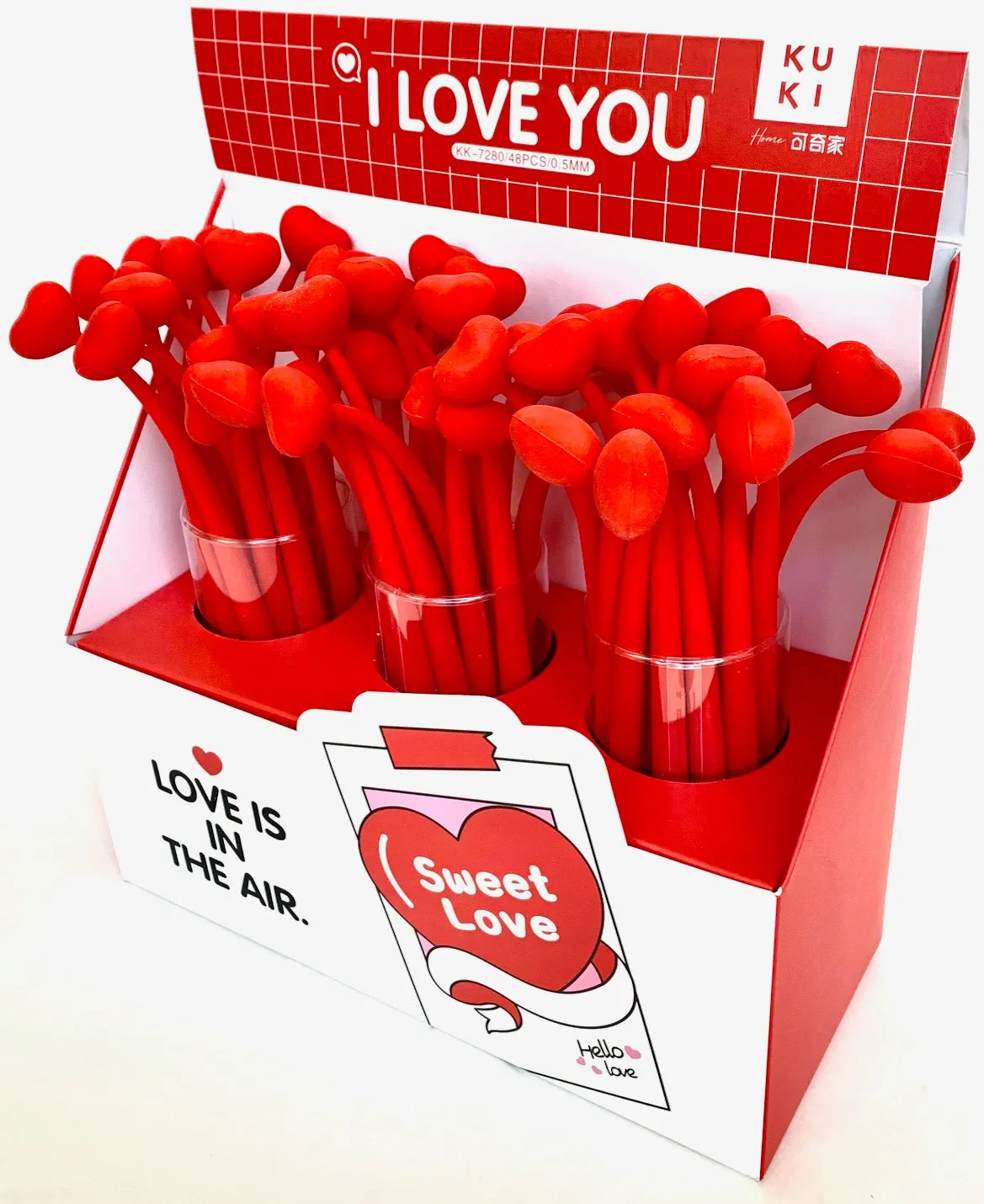 223923 HEART WIGGLE GEL PEN-36