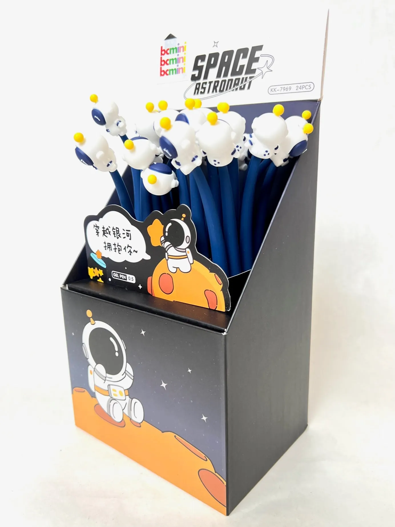 22491 ASTRONAUT WIGGLE GEL PEN-24