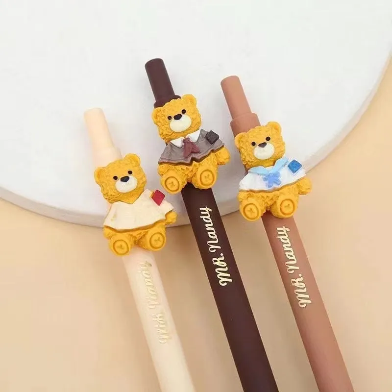 22524 BEAR RETRACTABLE GEL PEN-36