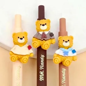 22524 BEAR RETRACTABLE GEL PEN-36