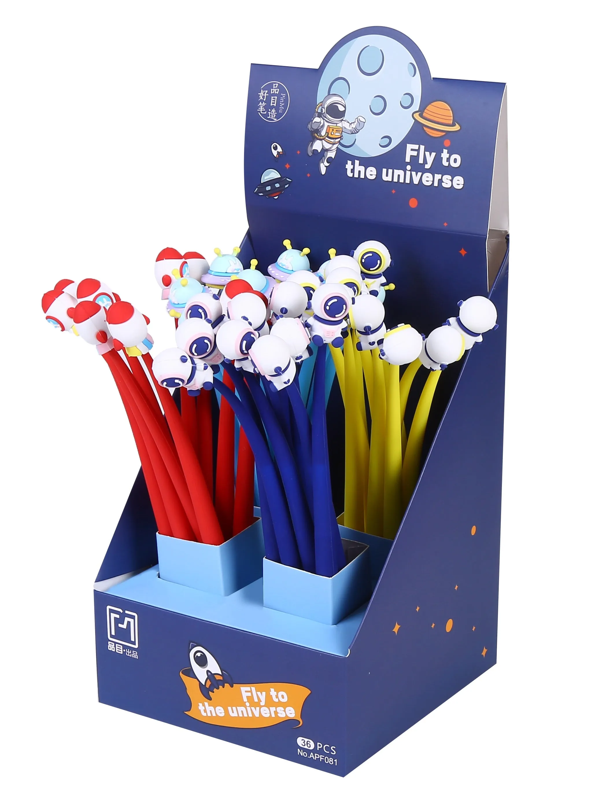 225692 UFO SPACE WIGGLE GEL PEN-16