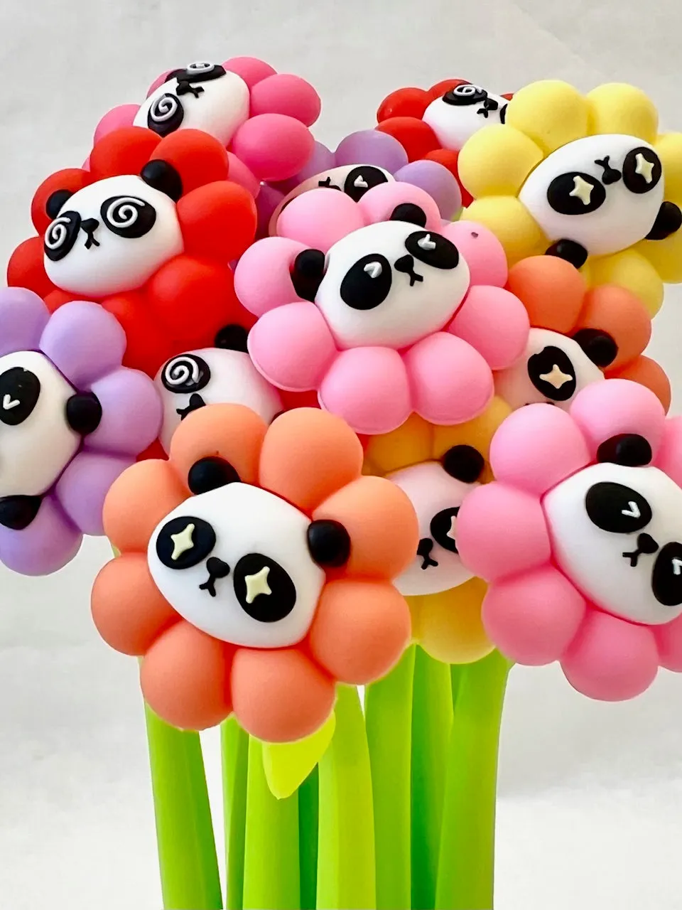 22579 FLOWER PANDA GEL PEN-48