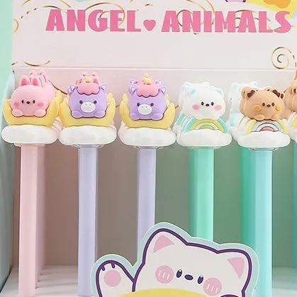 22583 ANGEL ANIMAL GEL PEN-36