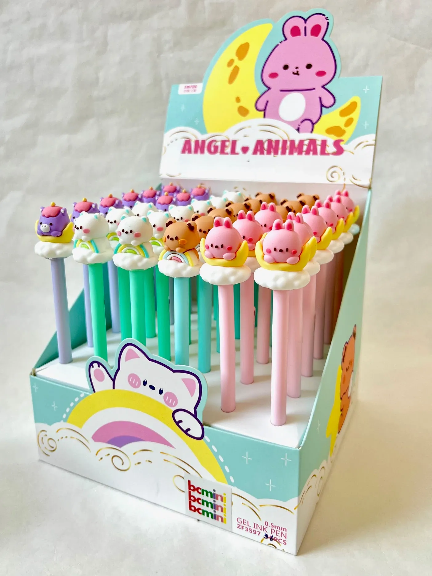 22583 ANGEL ANIMAL GEL PEN-36