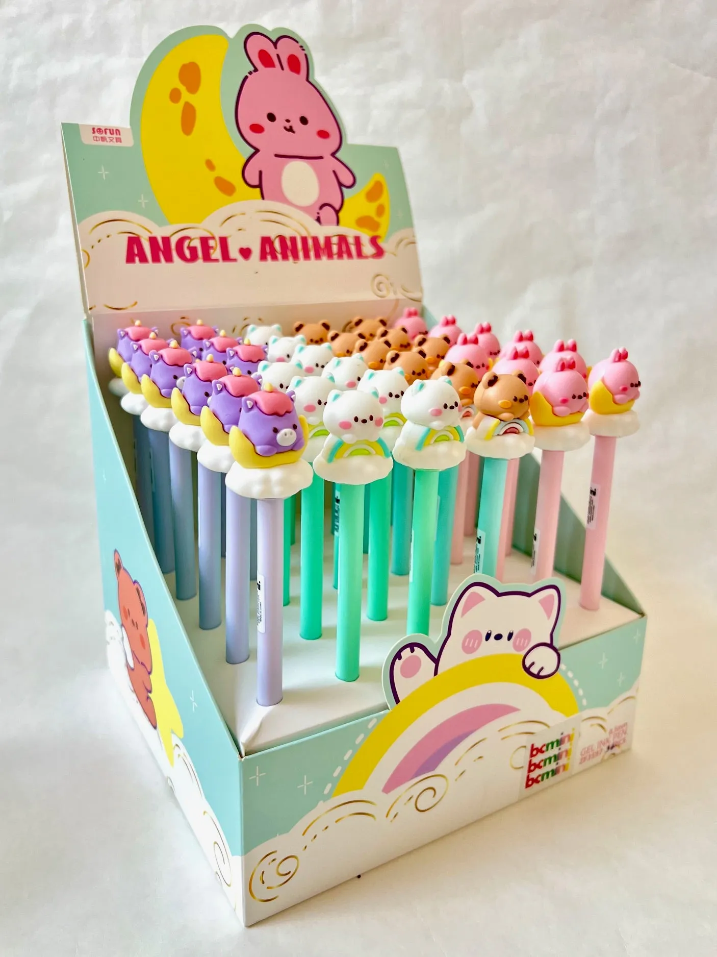 22583 ANGEL ANIMAL GEL PEN-36