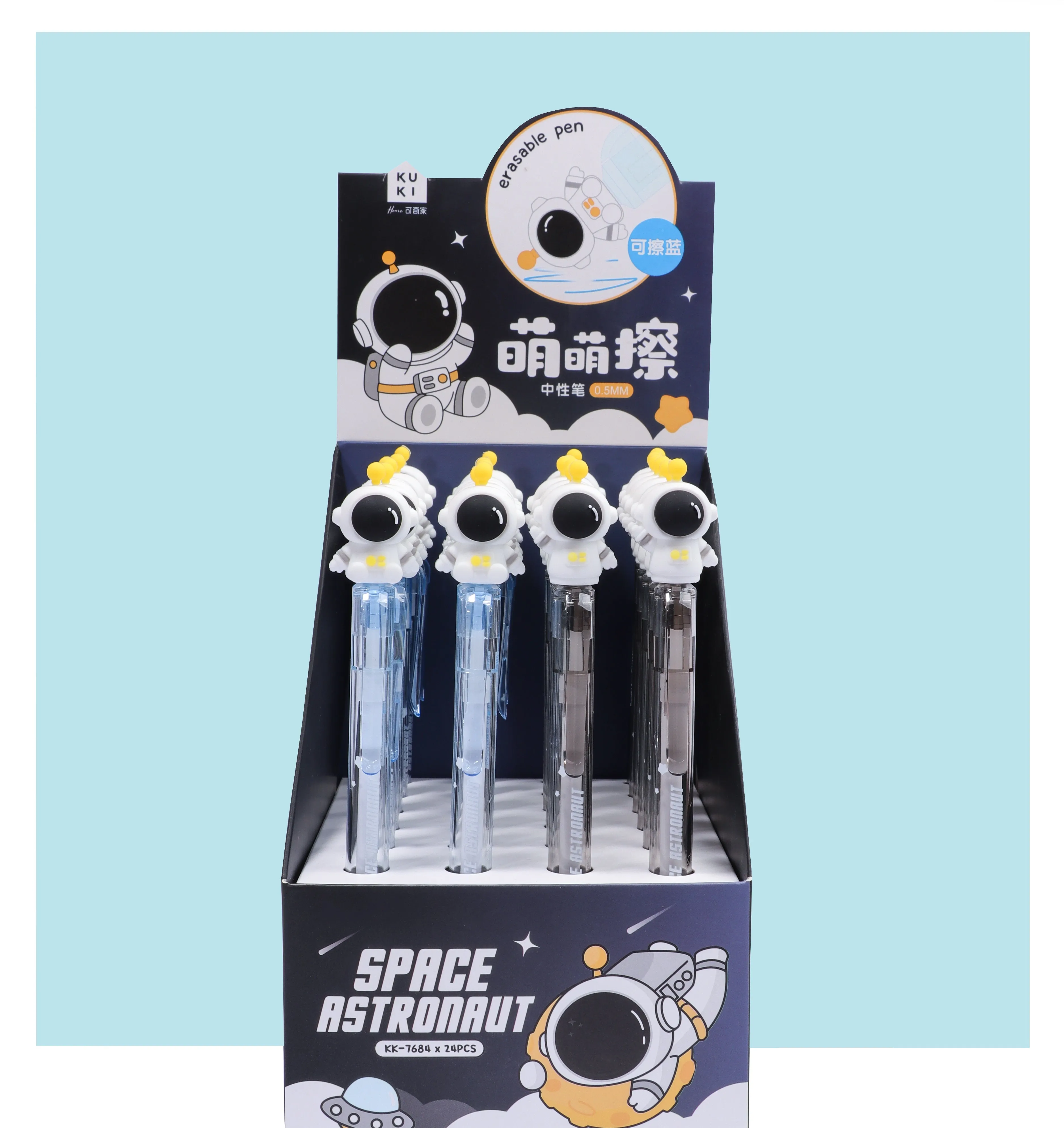 226152 ASTRONAUT RETRACTABLE GEL PEN-17