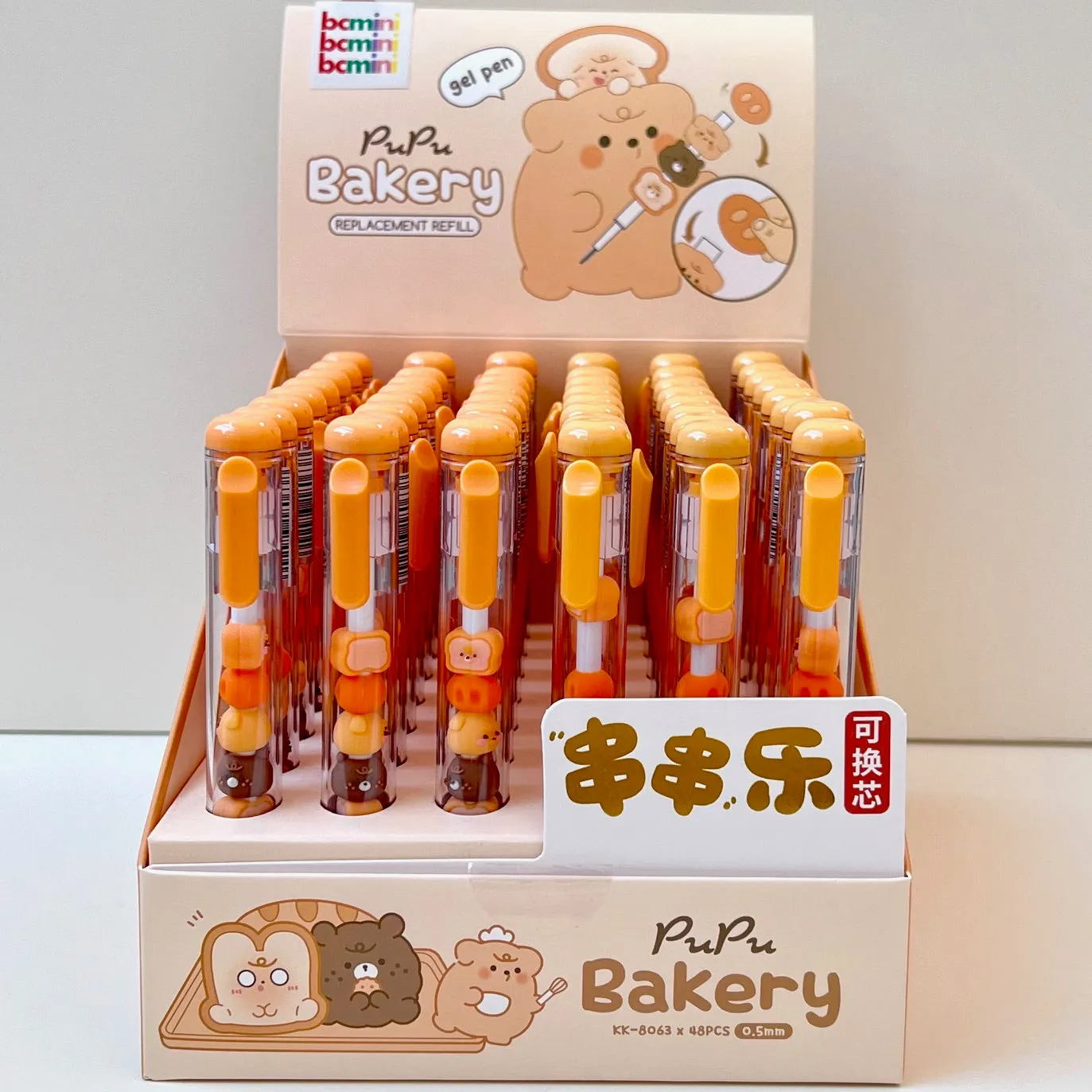 22619 PAPU BAKERY STACK GEL PEN-48