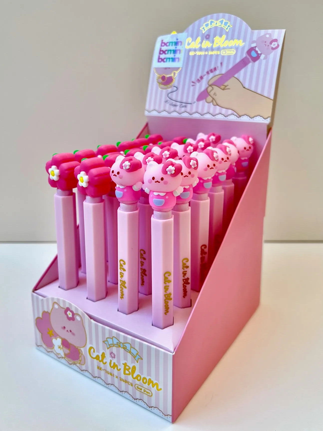 22627 SAKURA CAT GEL PEN-24