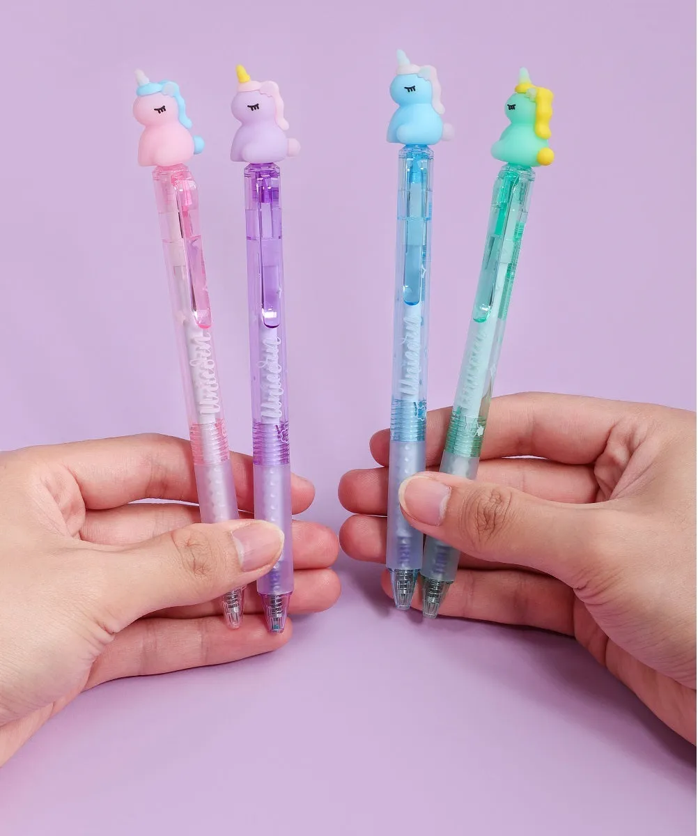 22629 UNICORN RETRACTABLE GEL PEN-24