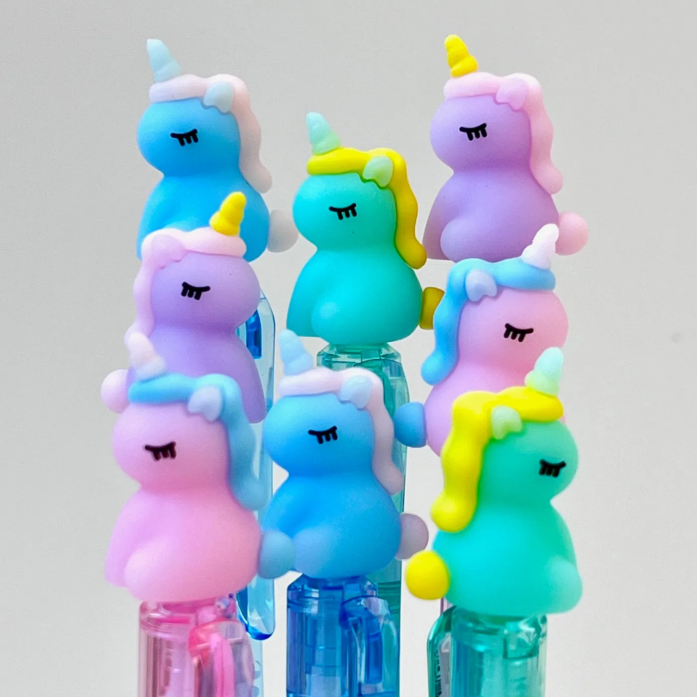 22629 UNICORN RETRACTABLE GEL PEN-24