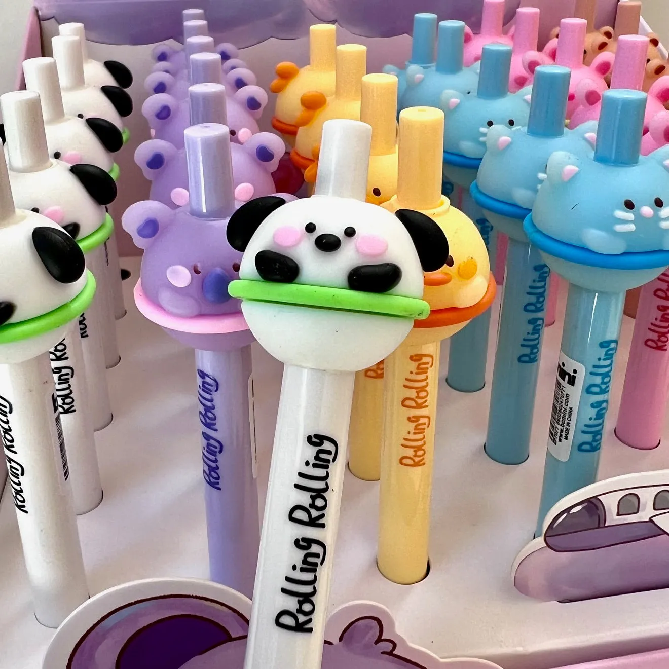 22644 ANIMAL PLANETS RETRACTABLE GEL PEN-36