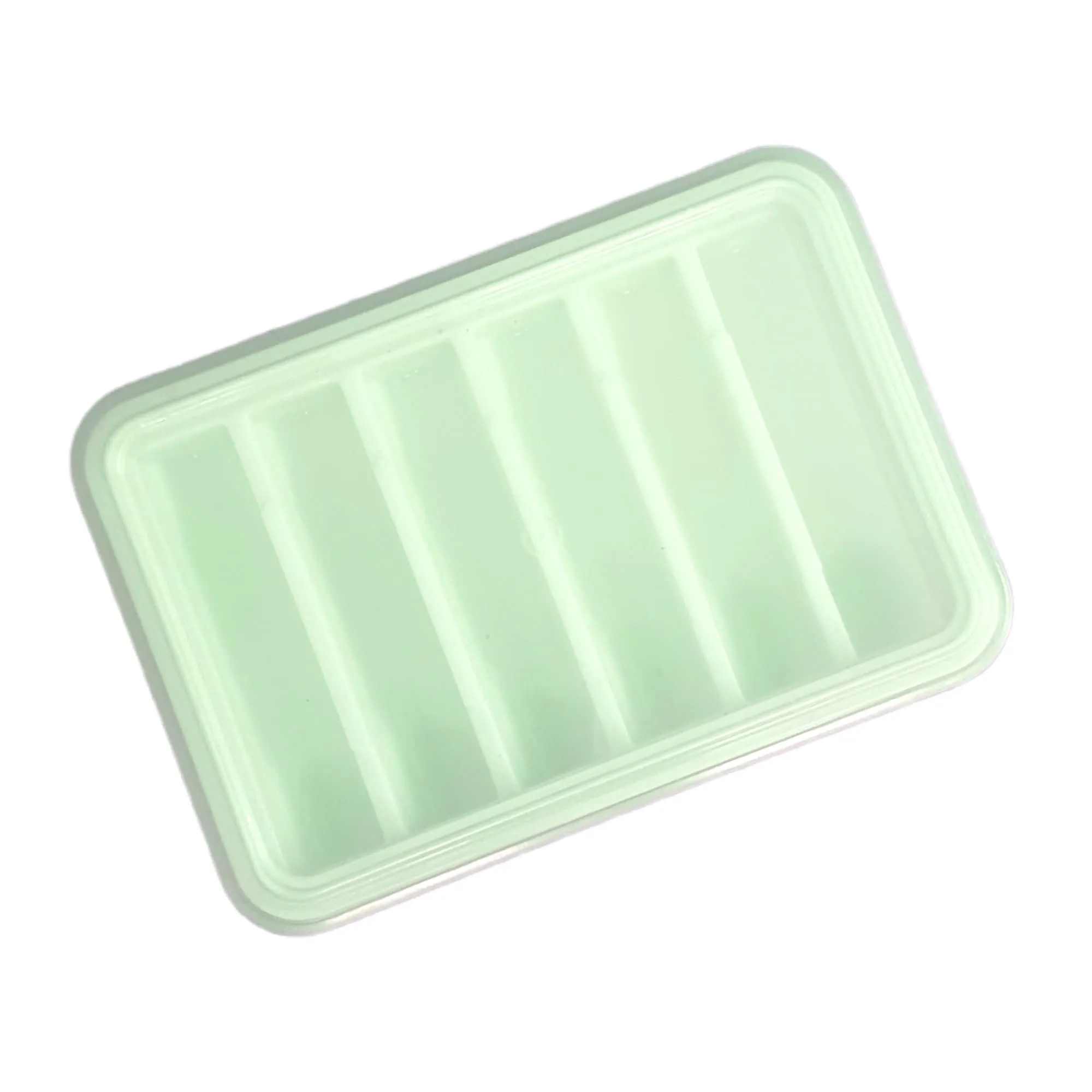 6 Cubes Fine Ice Stick Tray with Lid