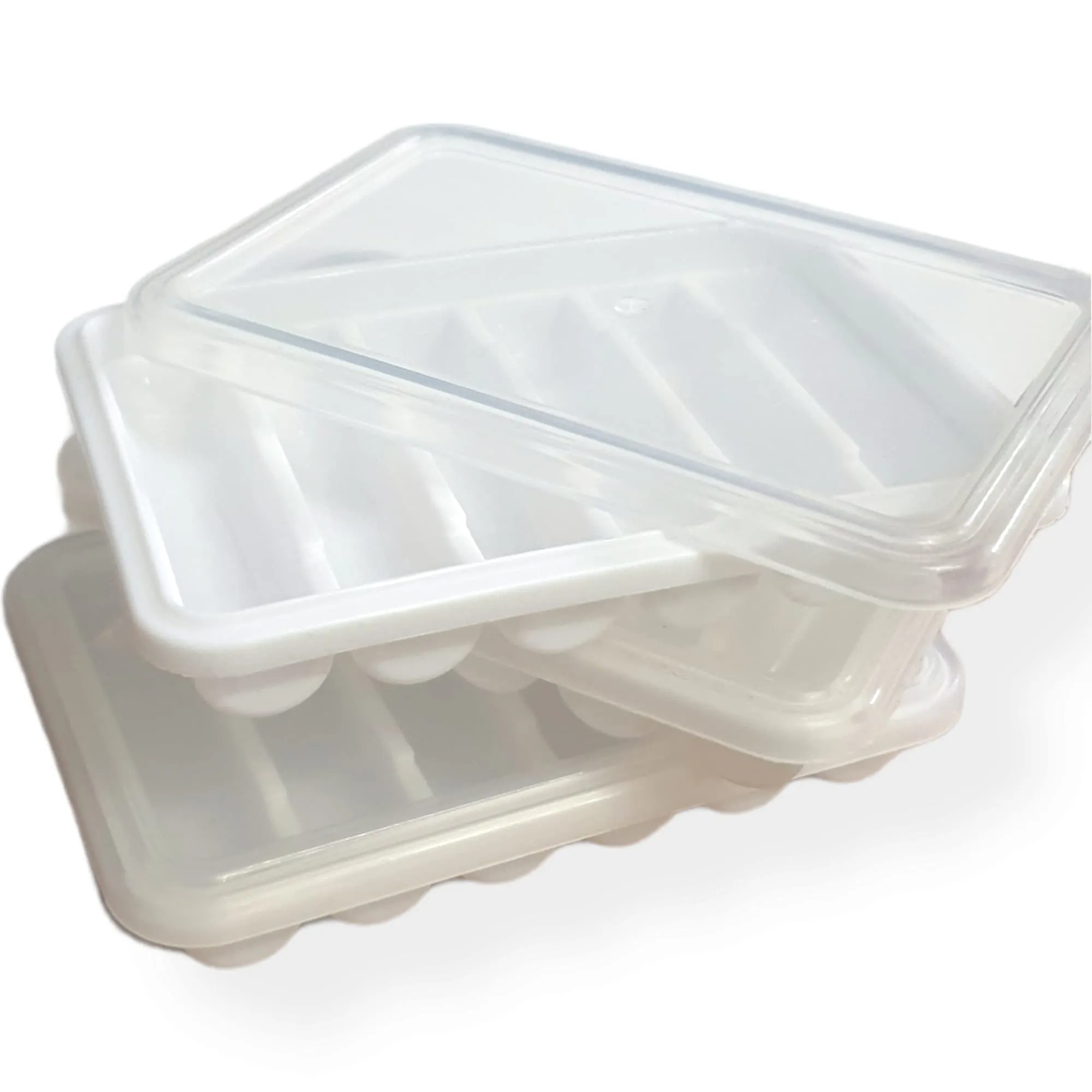 6 Cubes Fine Ice Stick Tray with Lid