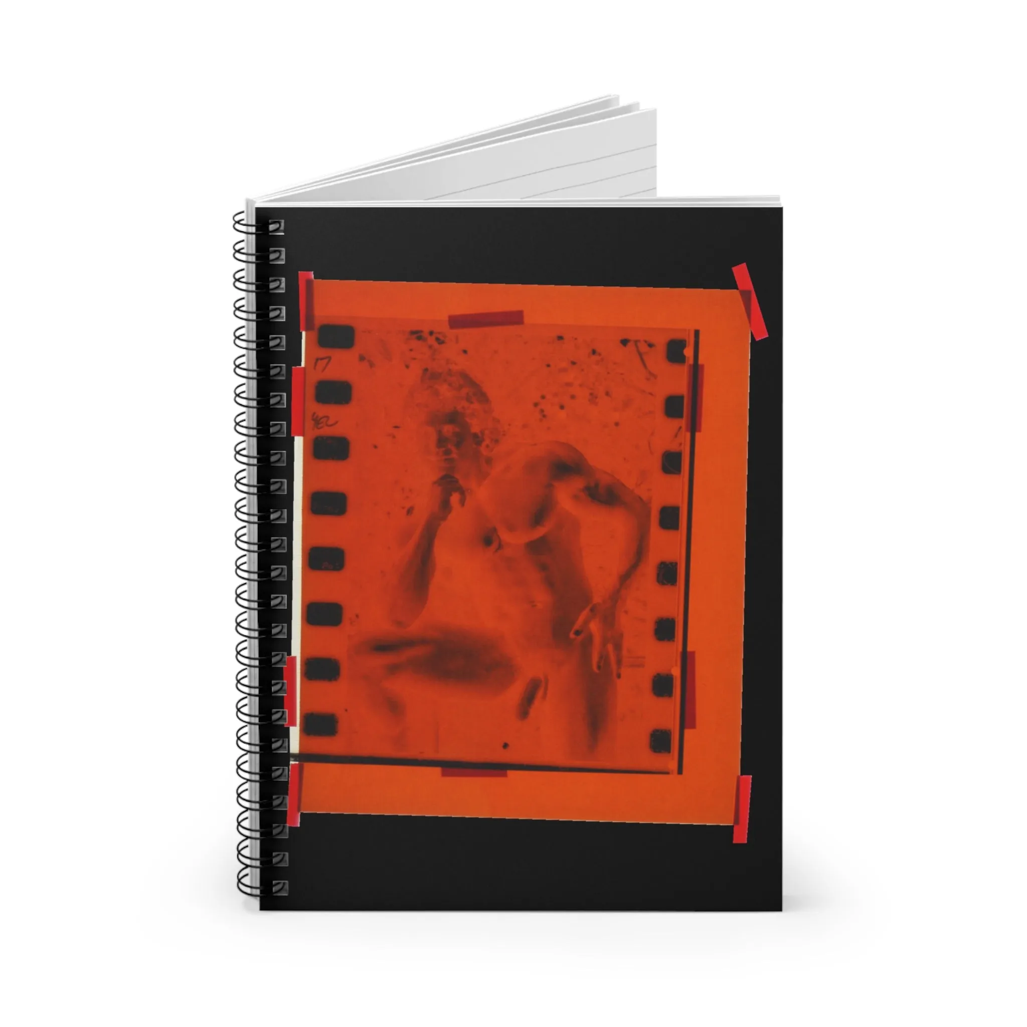 90S VINTAGE GAY PORN TRANSPARENCY Spiral Notebook - Ruled Line