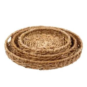 Abaca Natural Trays- 3 Sizes