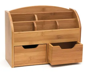 Bamboo Desktop Organizer