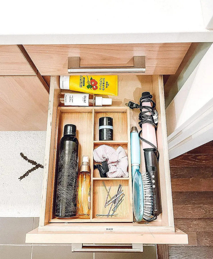 Bamboo Drawer Organizer