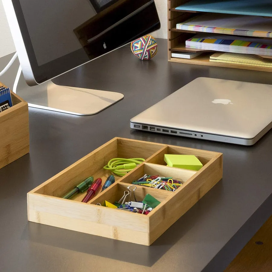 Bamboo Drawer Organizer