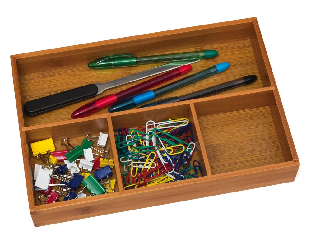 Bamboo Drawer Organizer