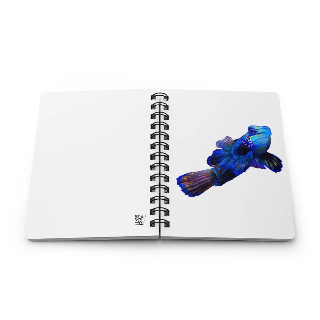 Blue Fish Spiral Bound Journal