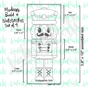 Build a Nutcracker Set - 4 Cookie Cutters