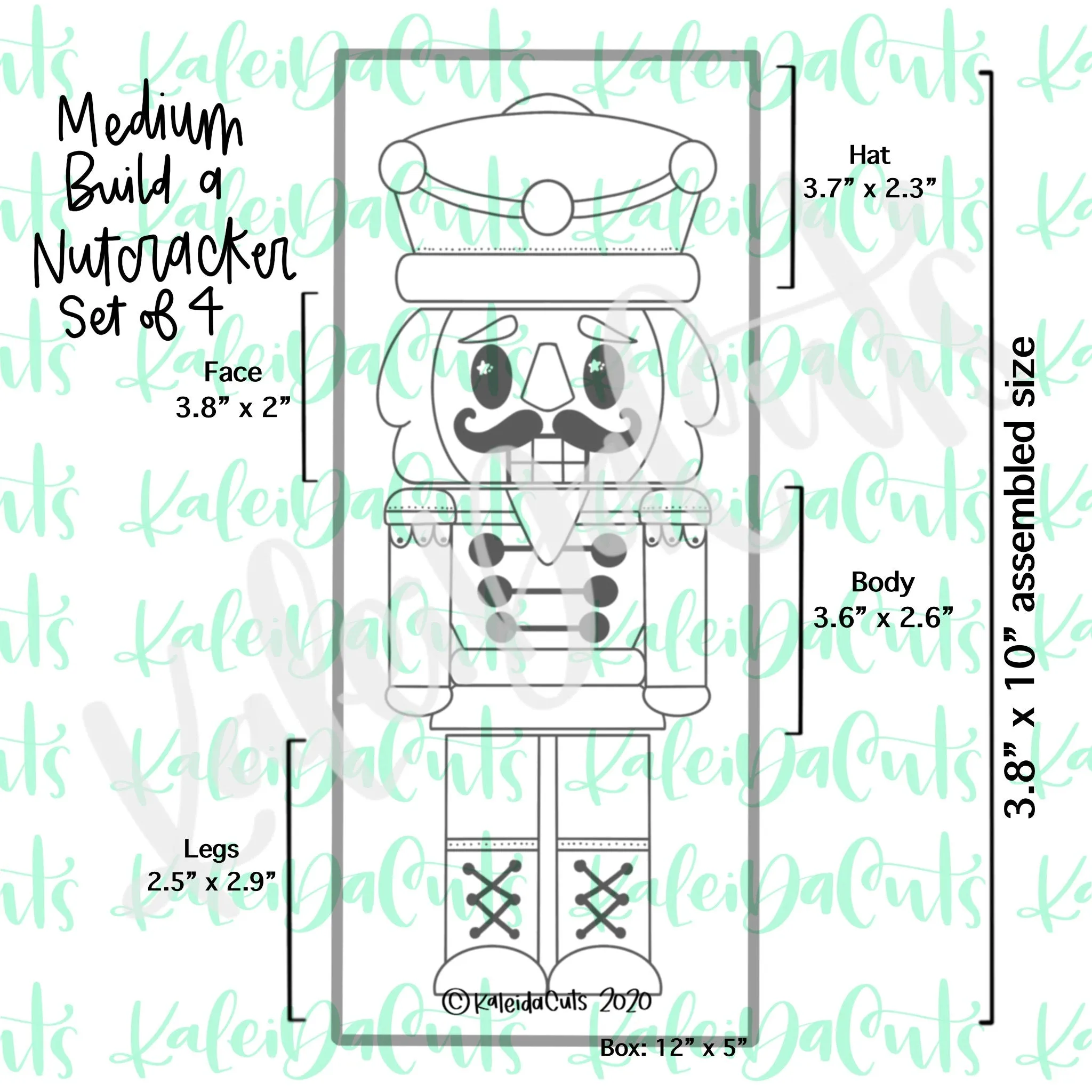 Build a Nutcracker Set - 4 Cookie Cutters