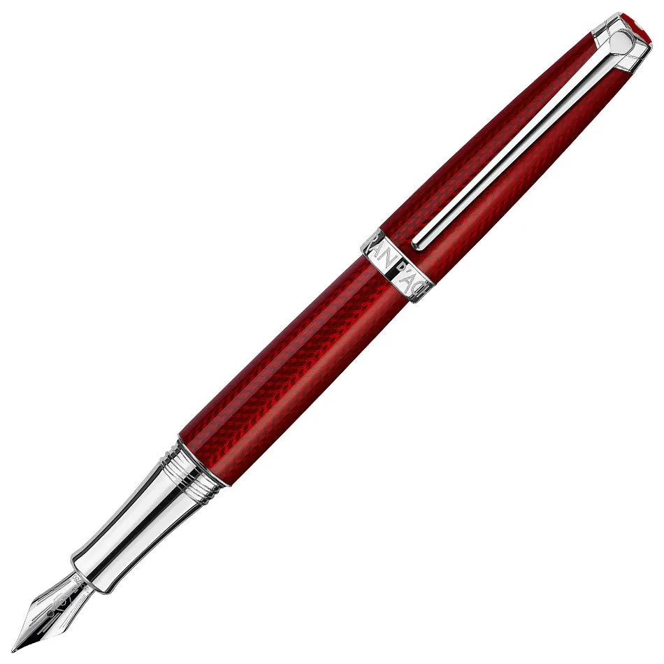 Caran d'Ache Leman Fountain Pen Rouge Carmin