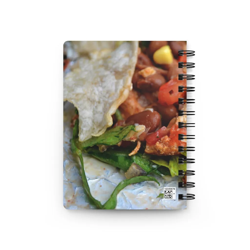 Chicken Burrito Spiral Bound Journal