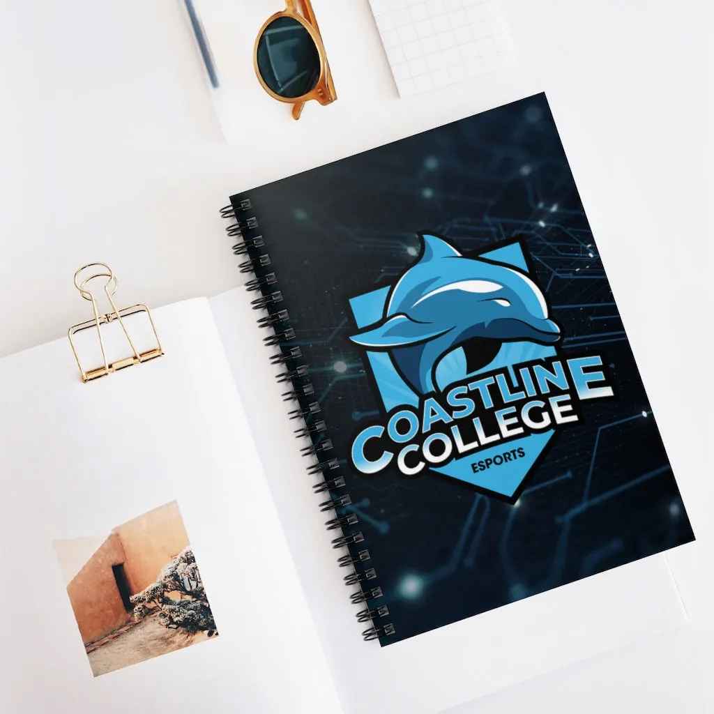 Coastline Esports Spiral Notebook - Ruled Line