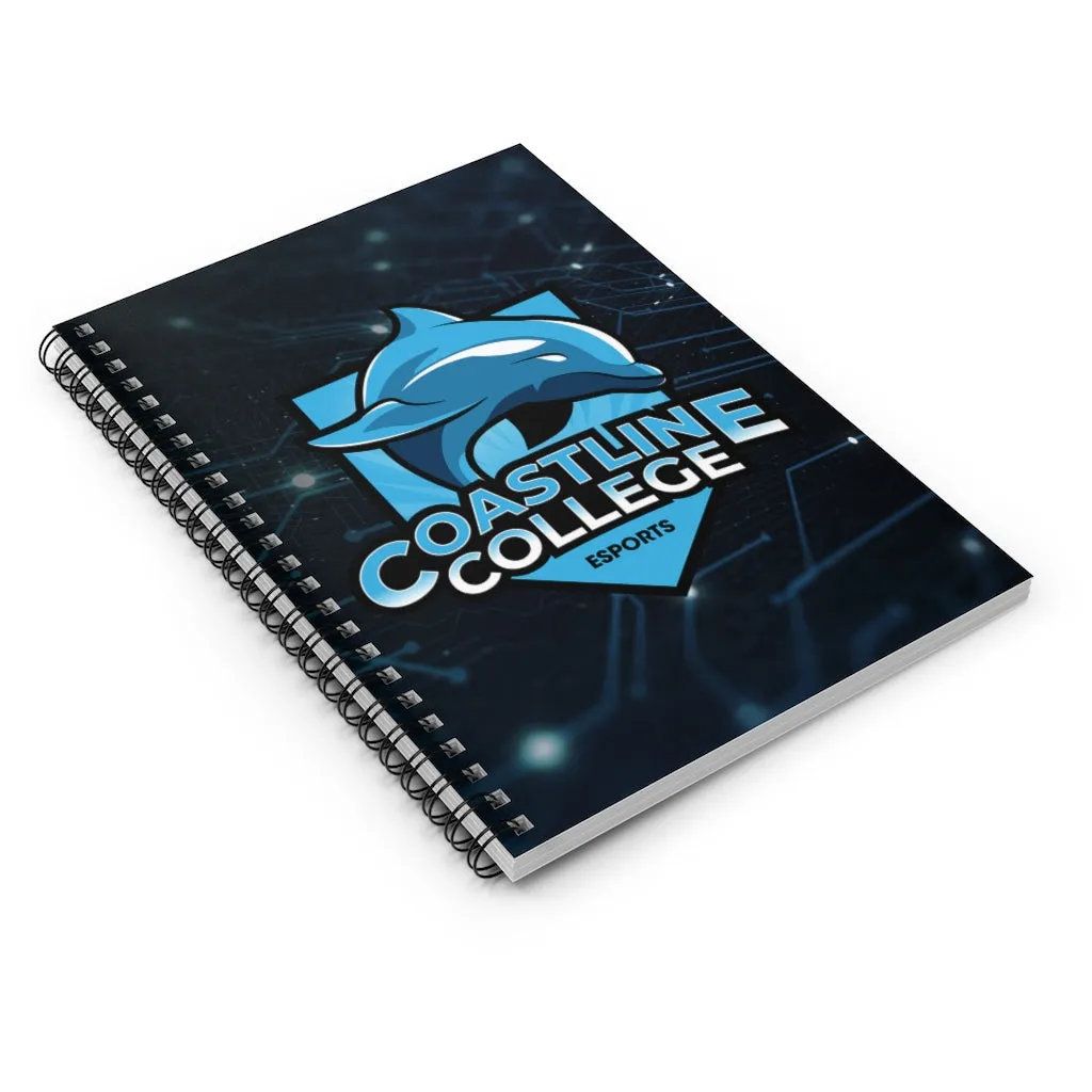 Coastline Esports Spiral Notebook - Ruled Line