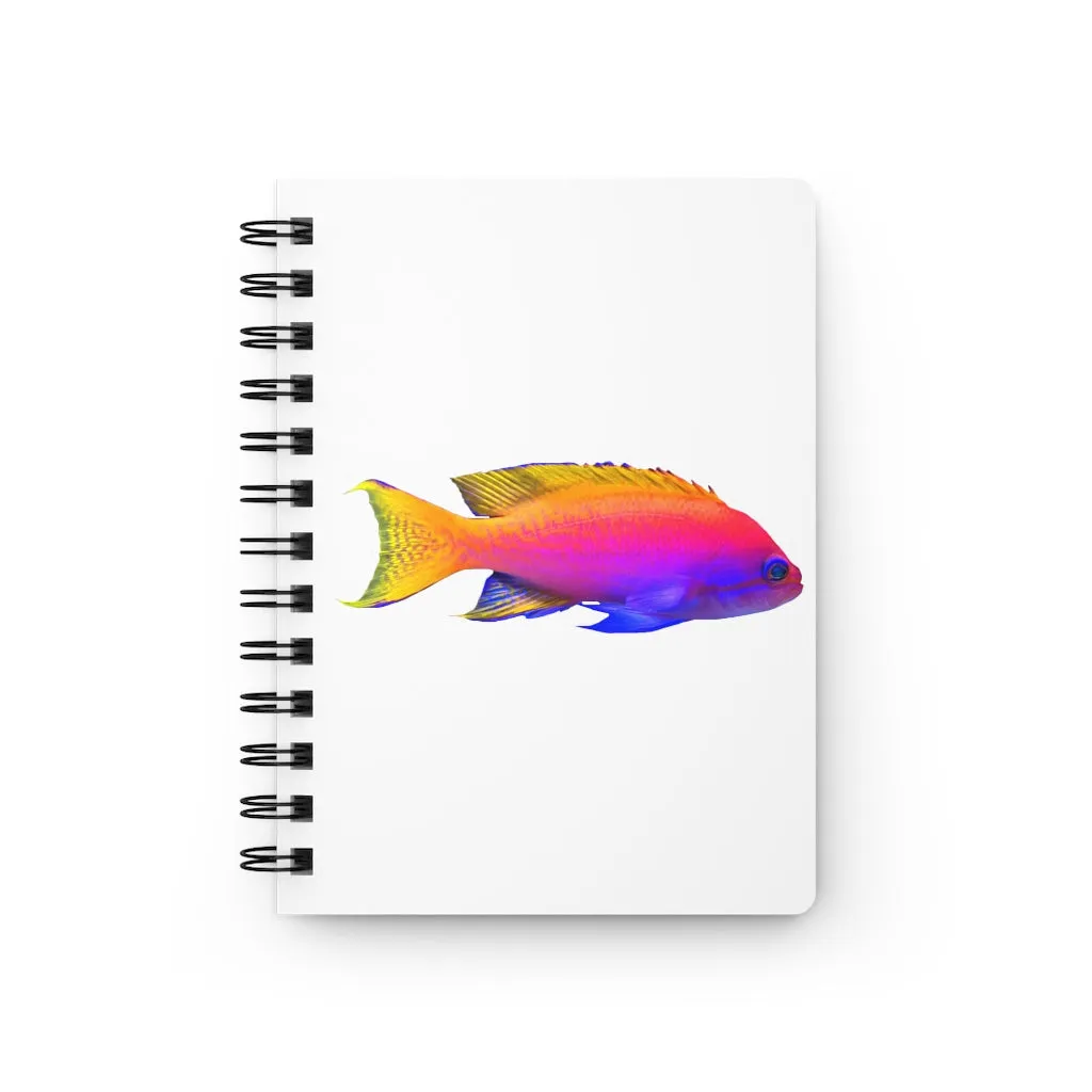 Colored Fish Spiral Bound Journal