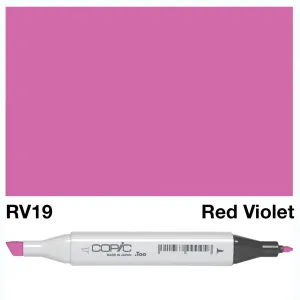 Copic Sketch Marker Rv 19 Red Violet