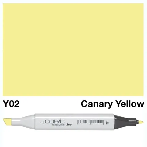 Copic Sketch Marker Y 02 Canary Yellow