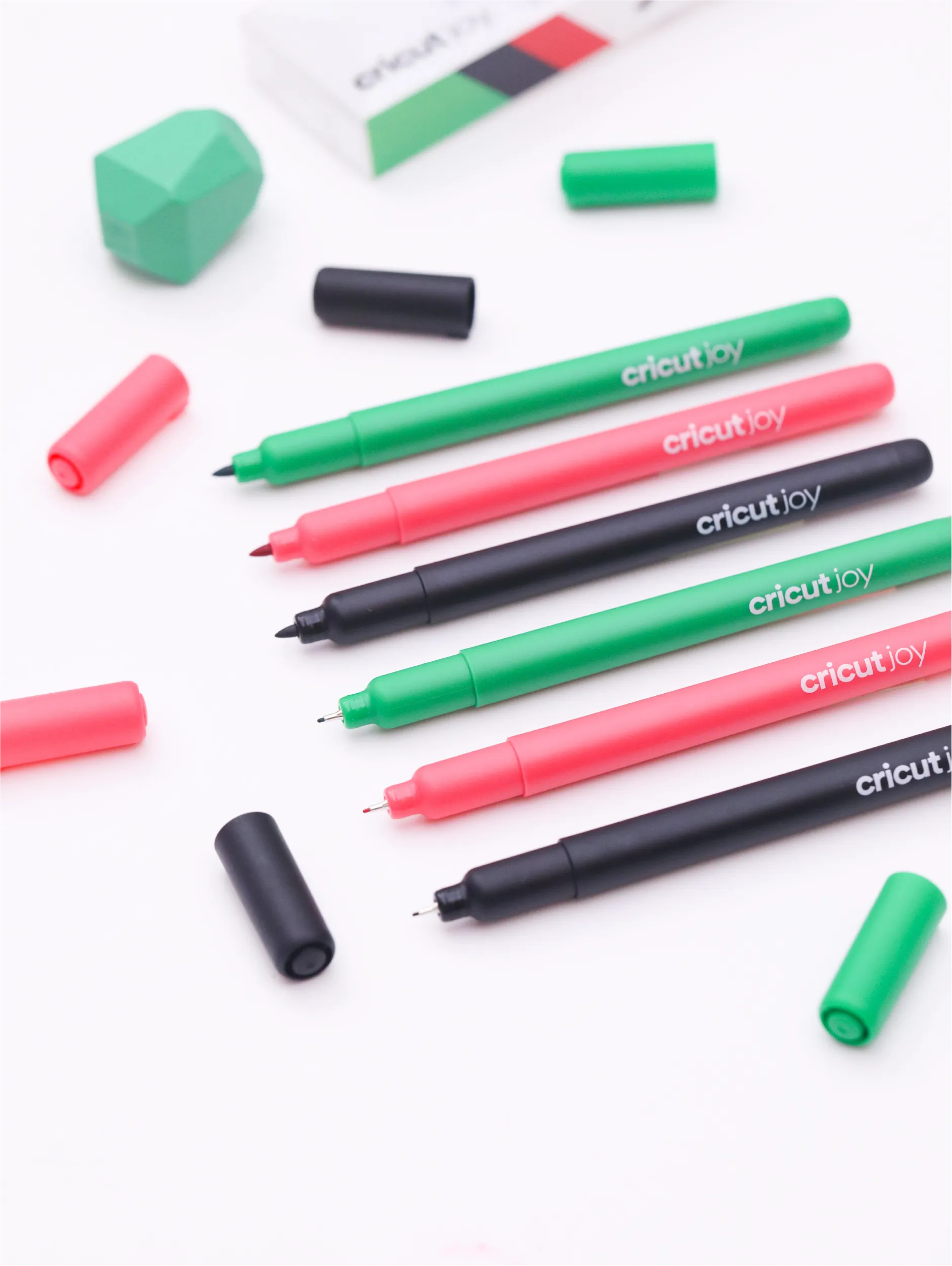 Cricut Joy Infusible Ink Markers 1.0 (3 ct) | Black, Red, Green