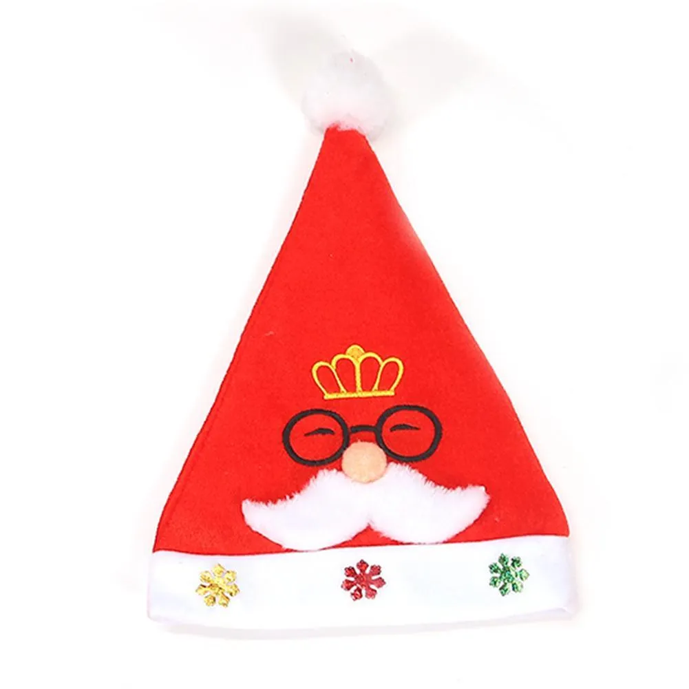 Cute Santa Claus Hat Winter Warm Children Kids Christmas Cap Xmas Decor