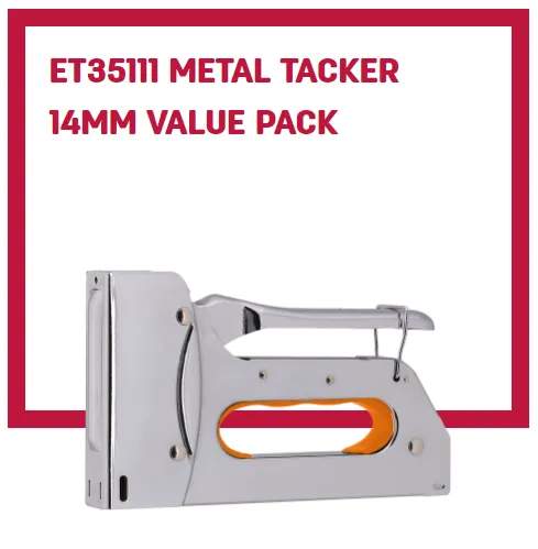 Deli Metal Tacker 14mm Value Pack