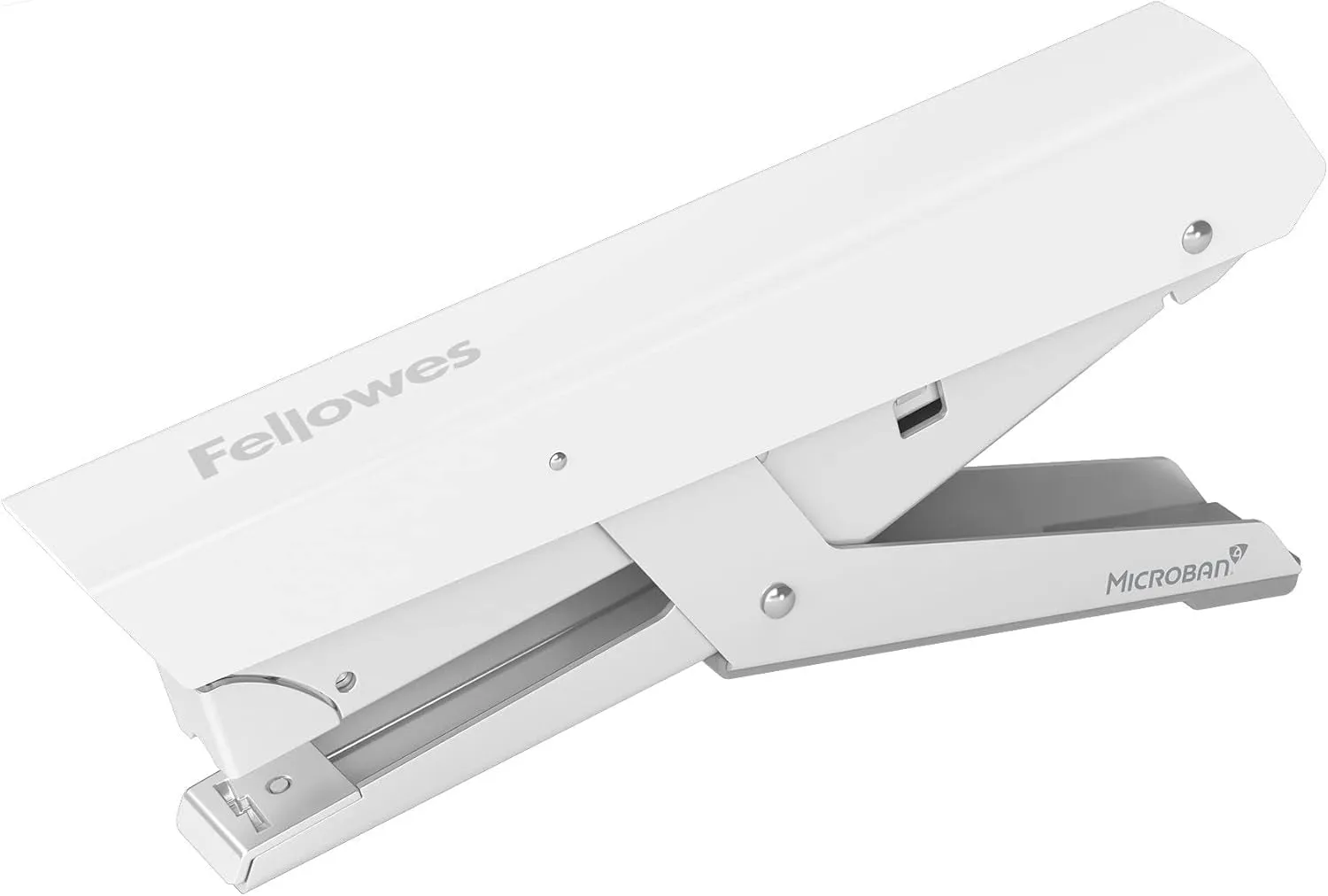 Fellowes LX890 Handheld Plier Stapler, Office and Desktop, 40 Sheet Capacity, White