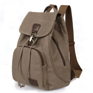 Female Canvas Backpack