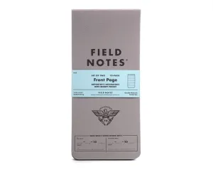 Field Notes Front Page Reporter's Notebooks [2 Pack]