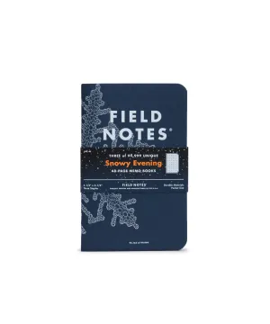 Field Notes Snowy Evening Memo