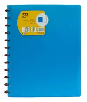 Foldermate Ring File 25 Pockets Asst Color