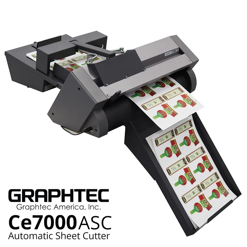 Graphtec CE7000-ASC 15-inch Vinyl Desktop Sheet Cutter and Media Tray