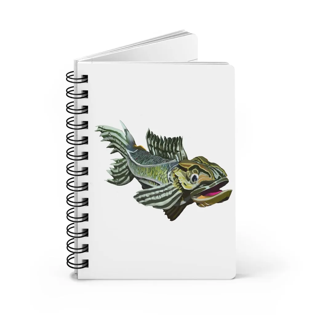 Green Fish Spiral Bound Journal