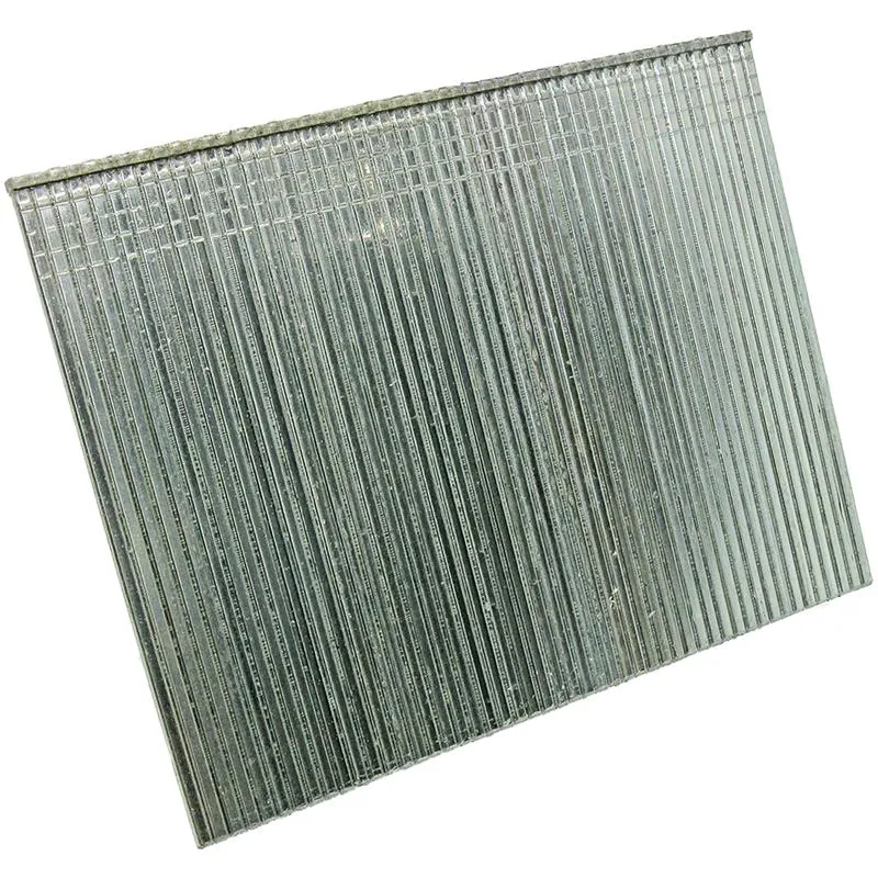 Grip-Rite 2-1/2 in. L X 16 Ga. Straight Strip Electro Galvanized Finish Nails 2500 pk