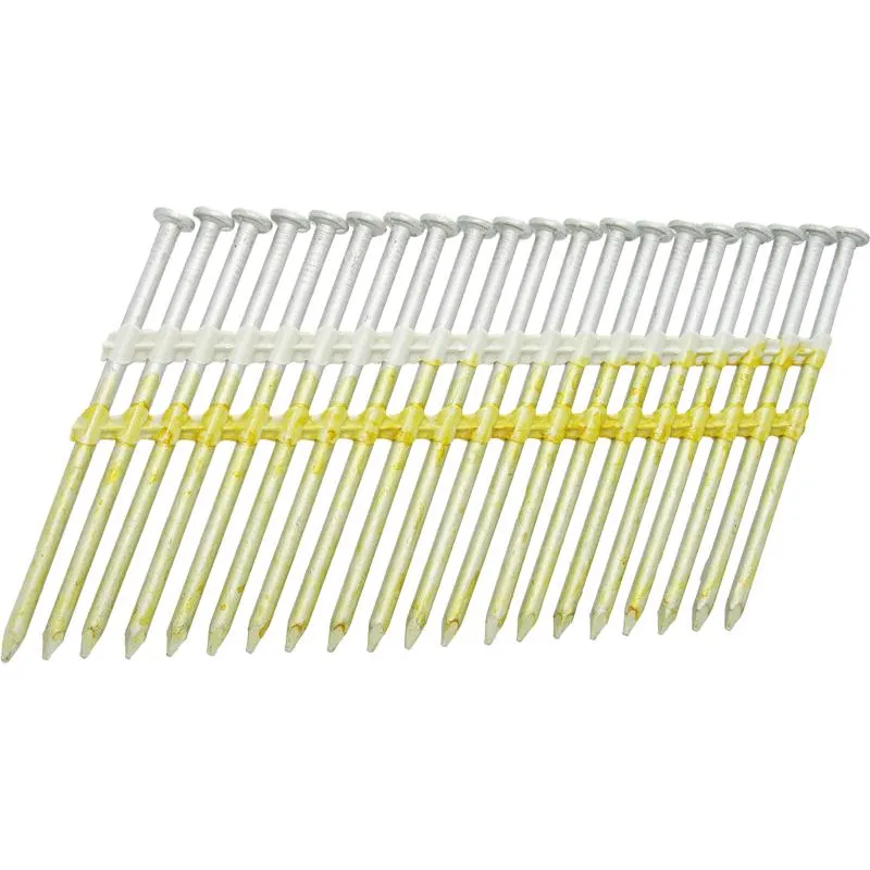 Grip-Rite 3-1/4 in. L X 10 Ga. Angled Strip Hot-Dip Galvanized Framing Nails 21 deg 1000 pk