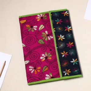 Handcrafted Bengal Kantha Work File Folder 23