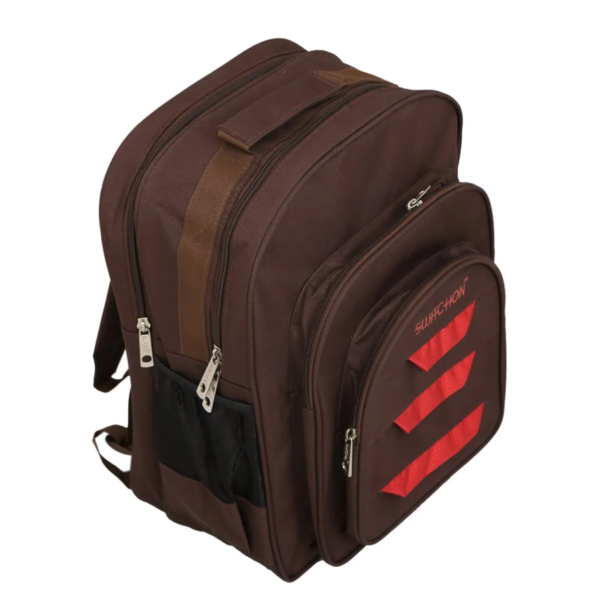 Kuber Industries 30 Ltrs Brown School Backpack (TR8771)