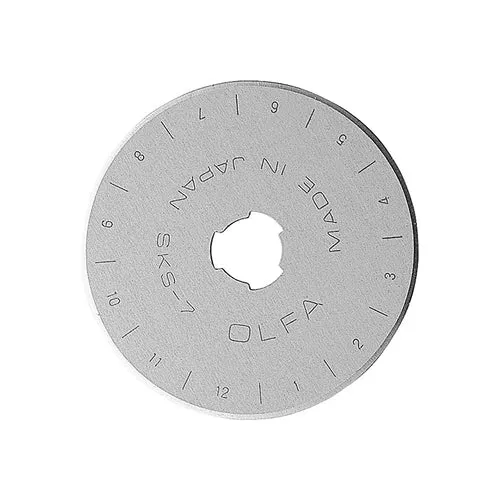 OLFA RB45-10 45mm Tungsten Steel Rotary Blade - 10 Pack